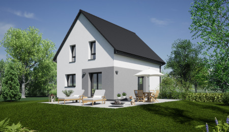 Perspective Modèle Constructeur maison traditionnelle Haut-Rhin