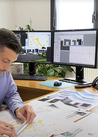 Bureau d'étude interne dessin projet construire maison neuve Architecte Alsace Haut-Rhin