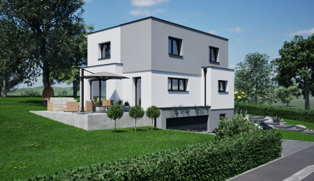 Construire maison neuve contemporaine Alsace Haut-Rhin 68