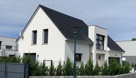 Constructeur maison contemporaine proche frontière Suisse Haut-Rhin Alsace
