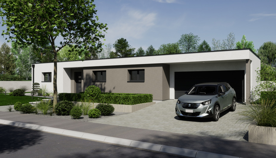 Construire maison neuve contemporaine Alsace Haut-Rhin 68