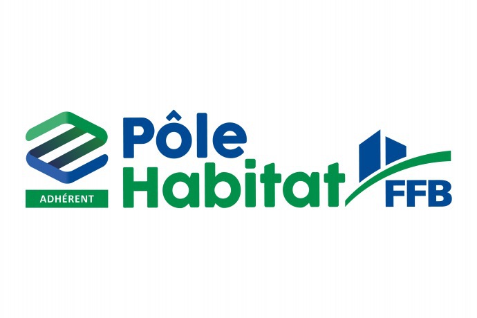 Logo Pôle Habitat FFB adhérent marge