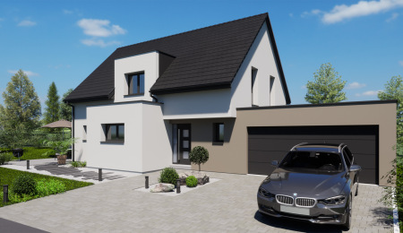 Construire maison design Alsace 