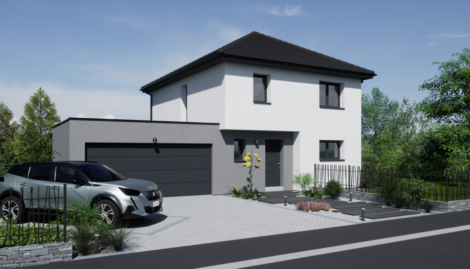 Construire maison neuve contemporaine Alsace Haut-Rhin 68