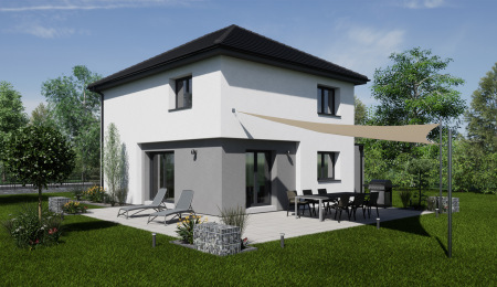 Construire maison neuve contemporaine Alsace Haut-Rhin 68