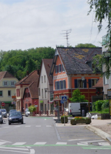 Construire maison neuve moderne Alsace Haut-Rhin 68 village Rixheim