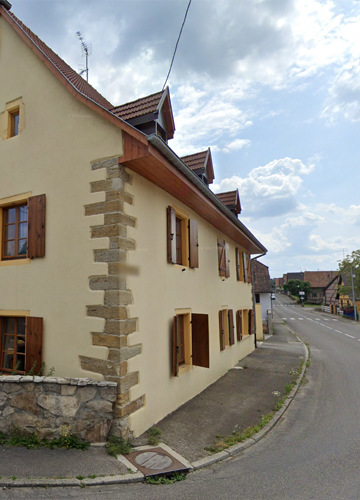 Constructeur maison neuve contemporaine Alsace Haut-Rhin 68 village Steinbrunn-Le-Bas