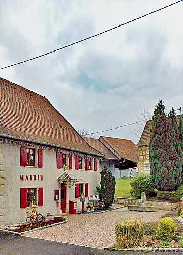 Construire maison neuve moderne Alsace Haut-Rhin 68 village Steinbrunn-Le-Bas