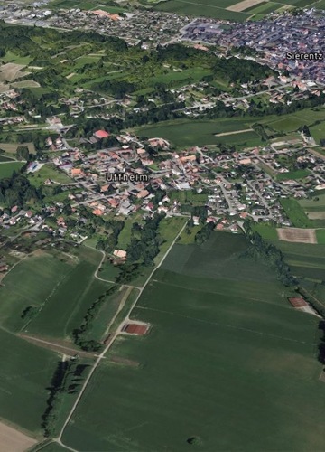 Uffheim vue du Satellite